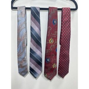 Paco Rabanne Man Tie Bundle Red, Purple, Blue